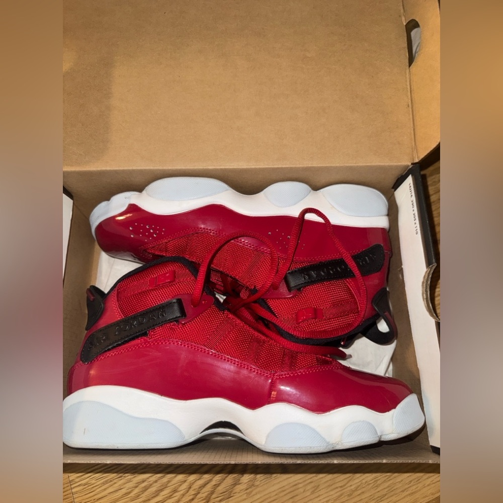 Jordan Red Sneakers